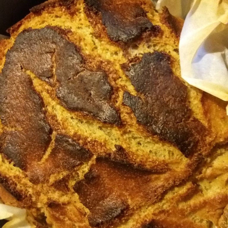 piece of cake with cocoa from 'The Trinity Farm'